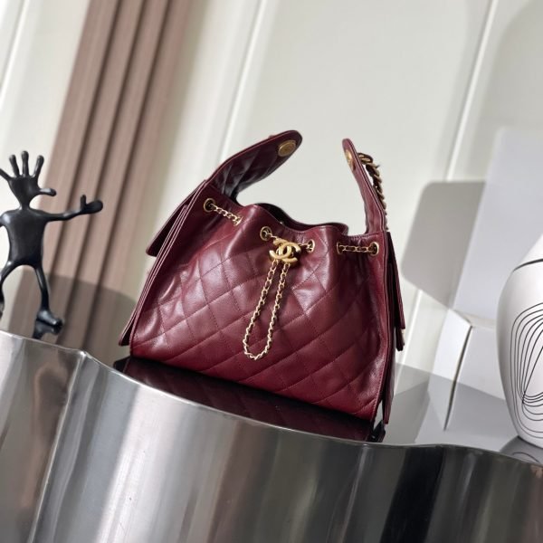 CHANEL 25s hobo suede leather, vintage all-steel hardware